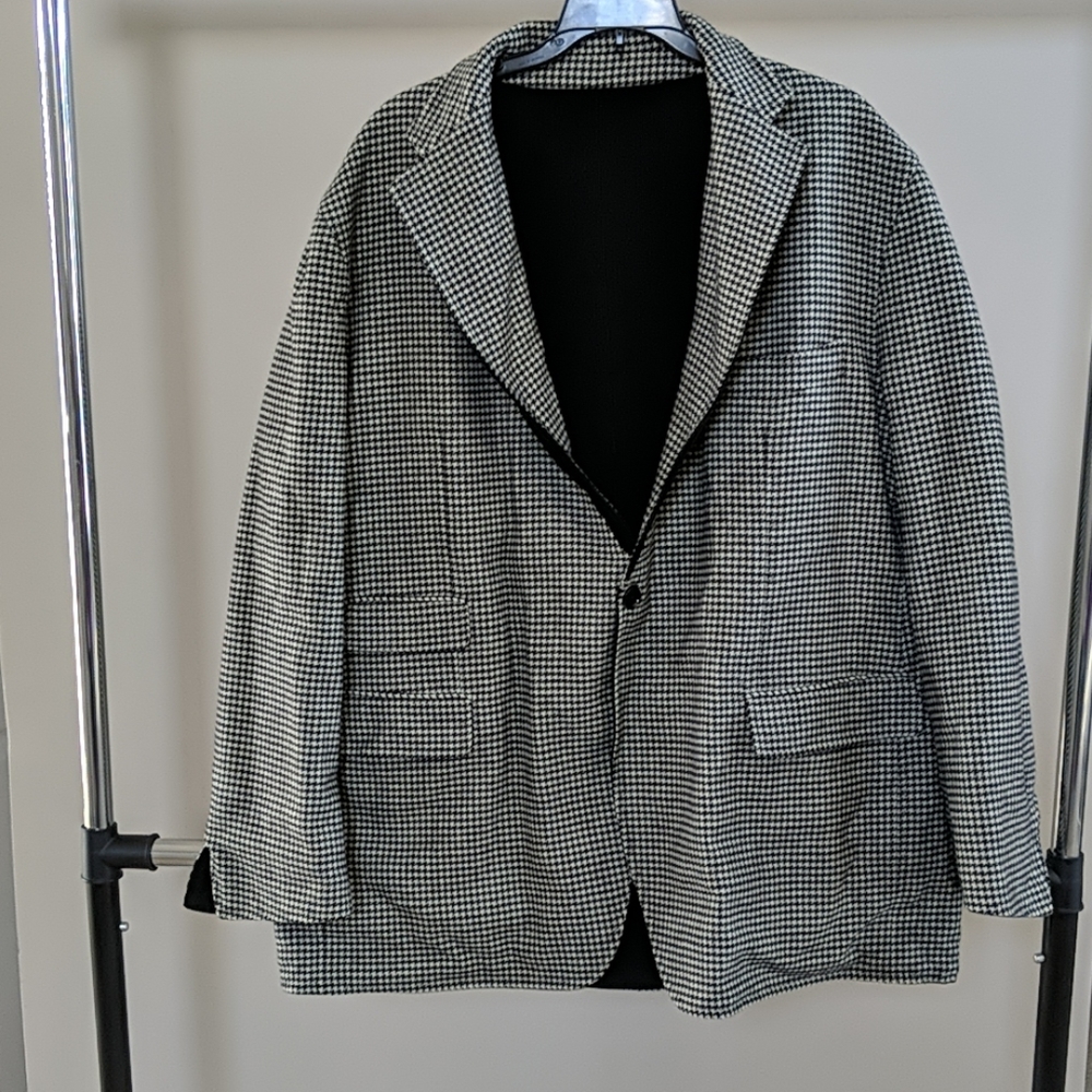 Sartoria Partenopea Italy wool coat 52 R  2X